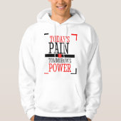 gymliefhebbers trui's hoodie (Voorkant)