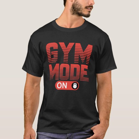 gymmodus aan t-shirt (Voorkant)