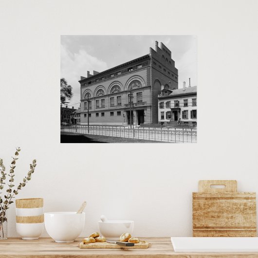 Gymnasium (Universiteit van Yale) Poster (Keuken)