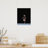 Gymnast (12-13) met mat poster (Keuken)