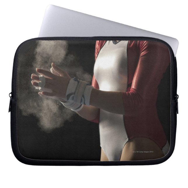Gymnast 3 laptop sleeve (Voorkant)