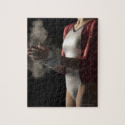 Gymnast 3 legpuzzel (Verticaal)