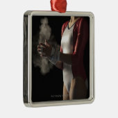 Gymnast 3 metalen ornament (Rechts)