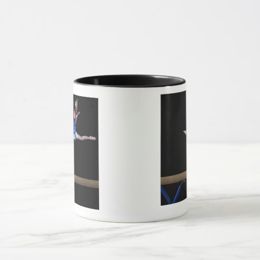 Gymnast (9-10) met balansstraal 2 mok (Midden)