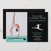 Gymnast Athlete Foto afstuderen klasse 2022 Kaart (Voorkant / Achterkant)