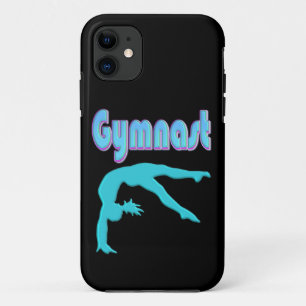 Gymnast Back Handspring Stap uit Blauwgroen Case-Mate iPhone Case