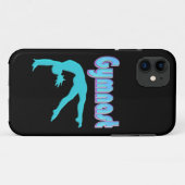 Gymnast Back Handspring Stap uit Blauwgroen Case-Mate iPhone Case (Achterkant (horizontaal))