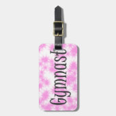 Gymnast Bagagelabel (Voorkant verticaal)