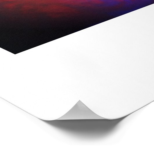 Gymnast Balance Beam Persoonlijke gymnastiek Poster (Hoek)