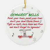 Gymnast Bells Ornament (Voorkant)