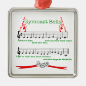 Gymnast Bells Ornament (Voorkant)