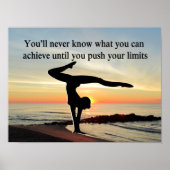 GYMNAST BEWEGEN POSTER (Voorkant)