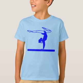 Gymnast (blauw) t-shirt