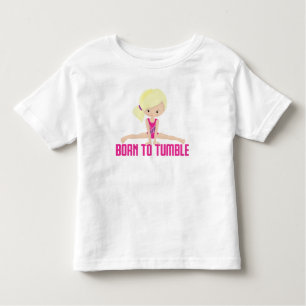 Gymnast-Blonde Kinder Shirts