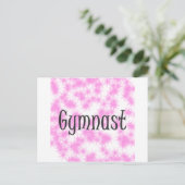 Gymnast Briefkaart (Staand voorkant)