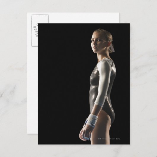 Gymnast Briefkaart (Voorkant / Achterkant)