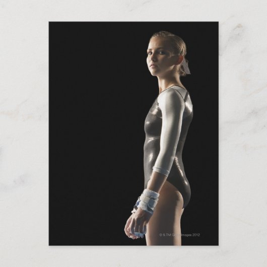 Gymnast Briefkaart (Voorkant)