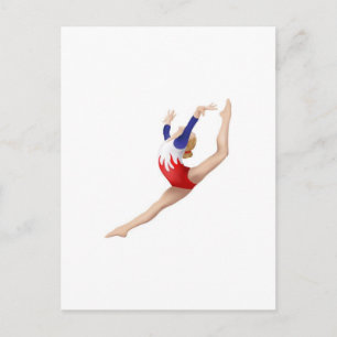 Gymnast Briefkaart