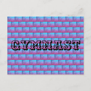 GYMNAST Briefkaart - Gymnastiek cadeau