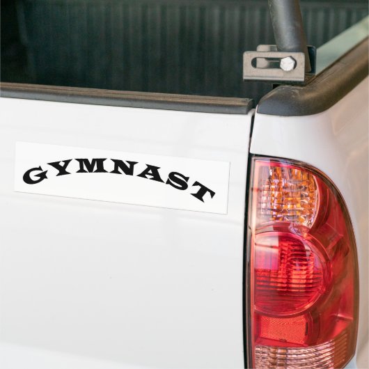Gymnast Bumpersticker (Op Truck)