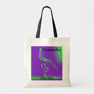 Gymnast canvas tas - "Dare to Beam"