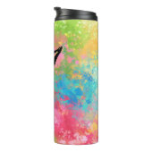 Gymnast Carnival Paint Splash Thermal Tumbler Thermosbeker (Geroteerd rechts)