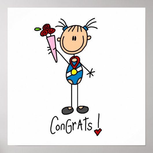 Gymnast Champion Poster (Voorkant)