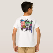 Gymnast Color Splat T-shirt (Achterkant volledig)