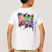 Gymnast Color Splat T-shirt (Achterkant)