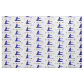 Gymnast Colorful Letters Stof (Fat Quarter)