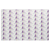 Gymnast Colorful Letters Stof (Fat Quarter)