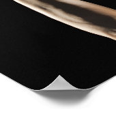 Gymnast die van ringen 2 zwemt poster (Hoek)