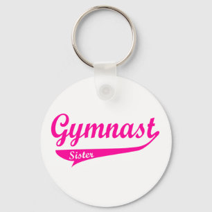 Gymnast Family Swoosh Vrouw Sleutelhanger