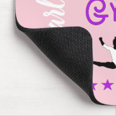 Gymnast Figures Cute Girls Gymnastics Personalized Muismat (Hoek)