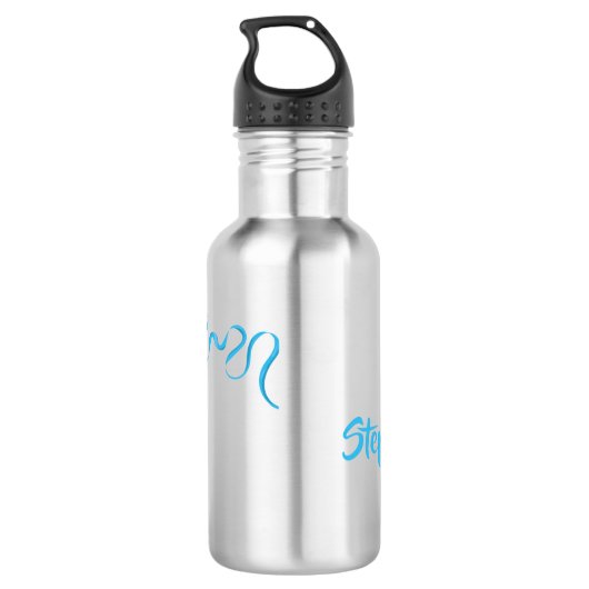 Gymnast - Gepersonaliseerde bande Waterfles (Achterkant)