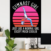 Gymnast Girl Poster (Thuiskantoor)