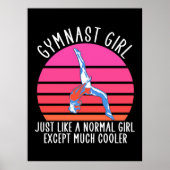 Gymnast Girl Poster (Voorkant)