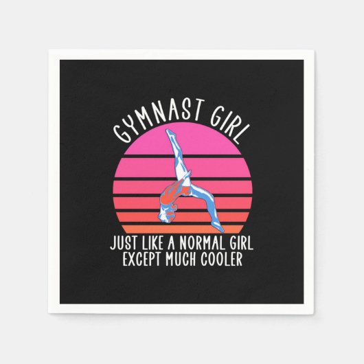 Gymnast Girl Servet (Voorkant)