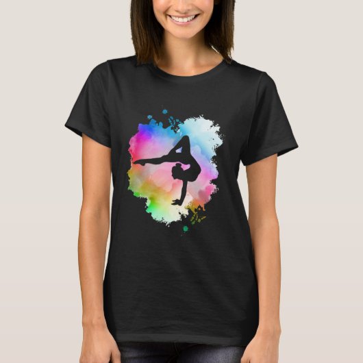 Gymnast Girl T-shirt (Voorkant)