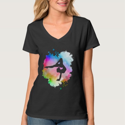 Gymnast Girl T-shirt (Voorkant)