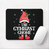 Gymnast Gnome Christmas Family Matching Group Funn Muismat (Met muis)