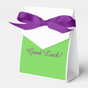 Gymnast "Good Luck" Favor box Bedankdoosjes