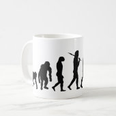 Gymnast Gymnastic Rings Koffiemok (Voorkant links)