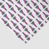 Gymnast Gymnastics Acrobat Dance Overweging Gym Tissuepapier (Detail)