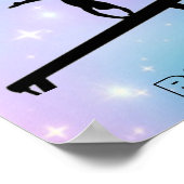 Gymnast Gymnastics Balance Beam Poster (Hoek)