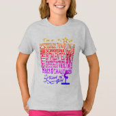 Gymnast, Gymnastiek Talent T-Shirt (Voorkant)