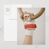 Gymnast-handring Briefkaart (Voorkant / Achterkant)