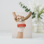 Gymnast-handring Briefkaart (Staand voorkant)