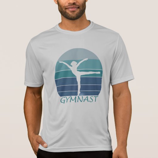 GYMNAST- IK HOUD VAN GYMNASTIEK. T-SHIRT (Voorkant)