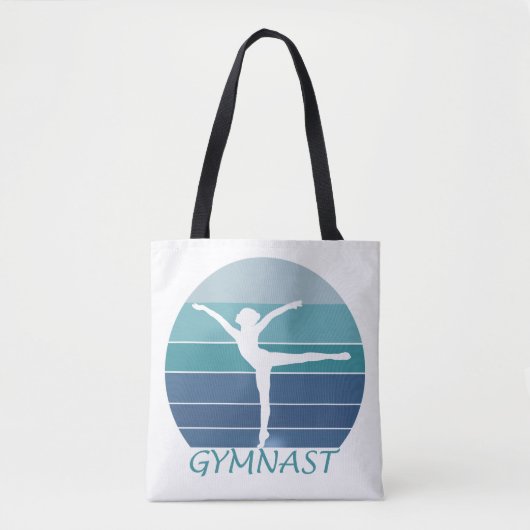 GYMNAST- IK HOUD VAN GYMNASTIEK. TOTE BAG (Voorkant)